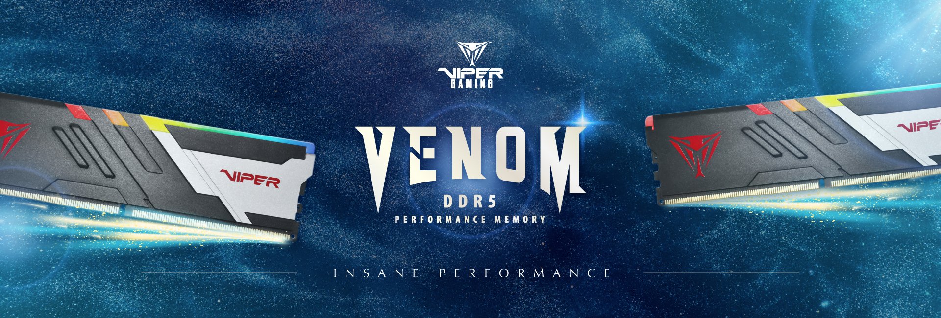 Viper Venom DDR5 64GB メモリー Viper Venom RGB & Non-RGB DDR5 Performance DRAM | Viper Gaming